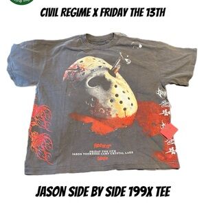 Rare Civil Regime x Jason 199X Tee M